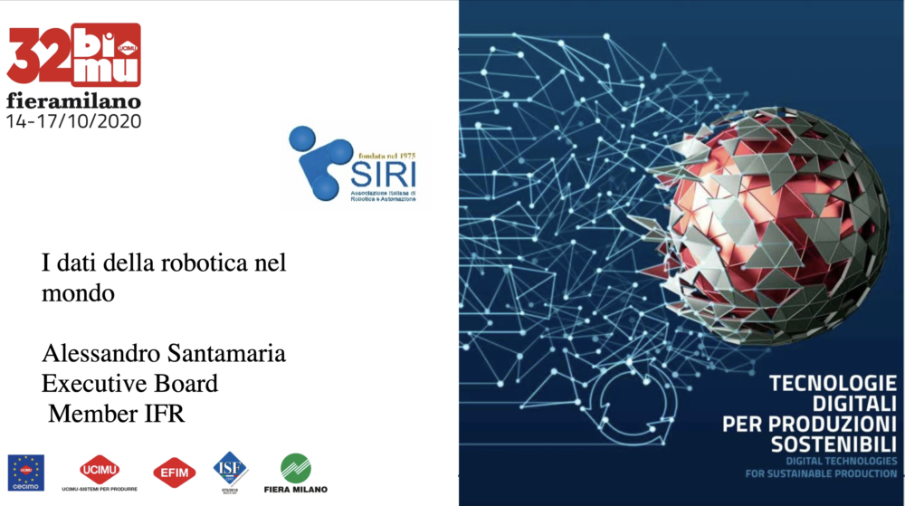 32.BI-MU – LA ROBOTICA IN ITALIA E NEL MONDO: I DATI DI SIRI – ROBOSIRI ...